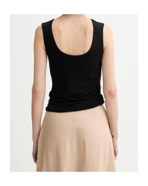 Rag & Bone Black Sleeveless Top