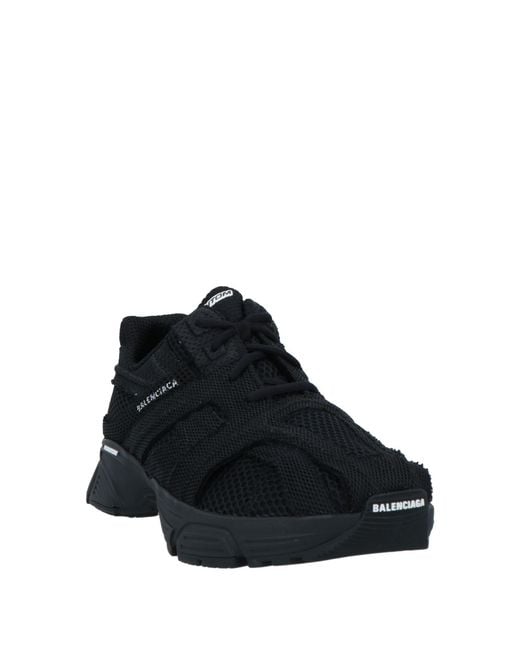 Balenciaga Black Minimalist Low-Top Casual Shoes