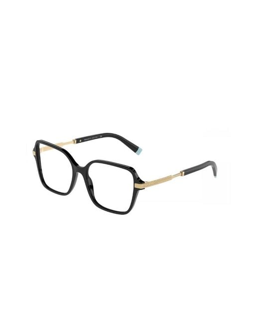 Tiffany & Co White Square Frame Glasses
