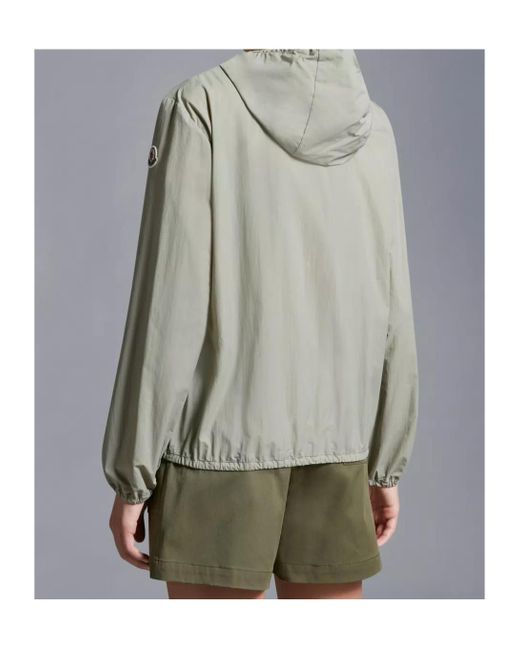 Moncler Green Fegeo Hooded Jacket