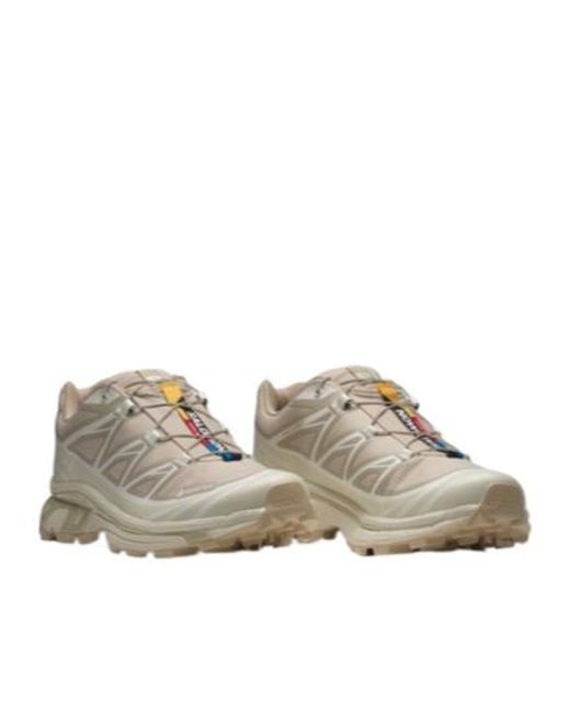 Salomon Lab Gray Salomon Xt-6 Gore-Tex Low-Top Sneakers for men