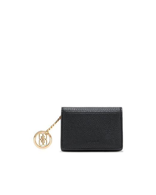 Ganni White Flap Card Holder