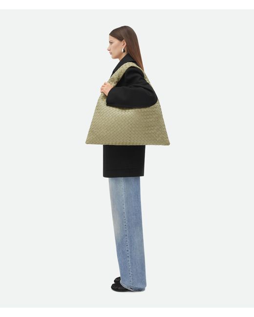 Bottega Veneta Natural Large Hop Shoulder Bag