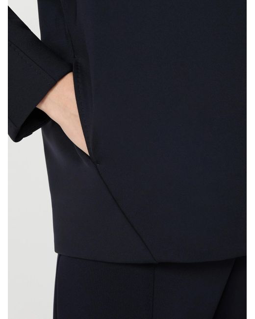 Max Mara Blue Zip-Up Sweatshirt