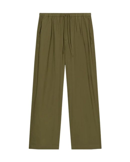 Closed Green Romilla Drawstring Trousers