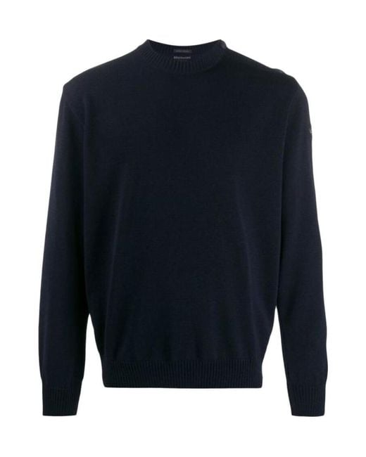 Paul & Shark Blue Virgin Wool Pullover Sweater for men