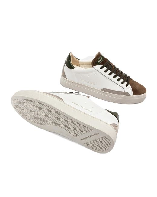 Crime London Multicolor Lace-Up Sneakers for men