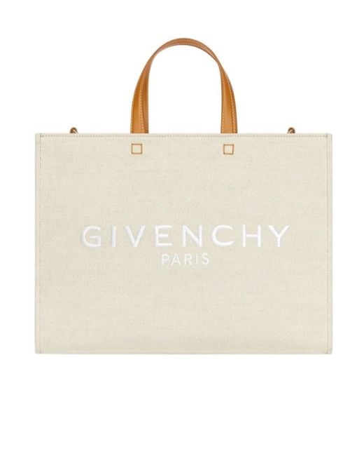 Givenchy Natural Medium G-Tote Shopping Bag