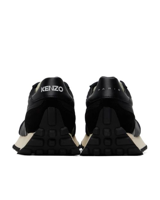 KENZO Black Smile Run Trainers for men