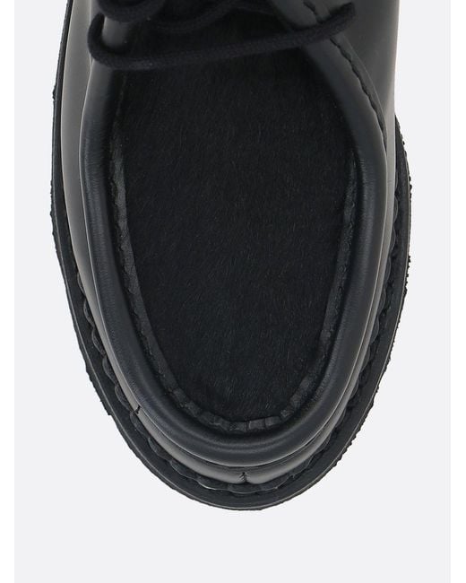 Paraboot Black X 10 Corso Como Collaboration Derby Shoes