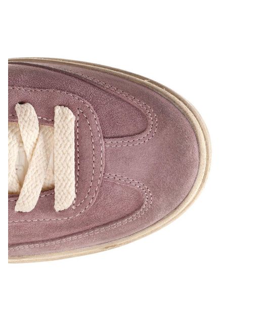 Golden Goose Deluxe Brand Pink Slide Star-Patch High-Top Sneakers