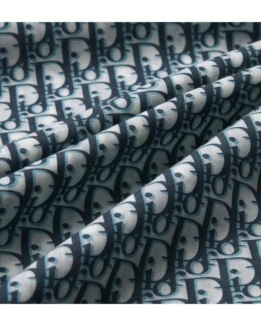 Dior Blue Oblique Maxi Stole