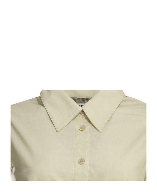 Our Legacy Natural Slip Relaxed Poplin Shirt