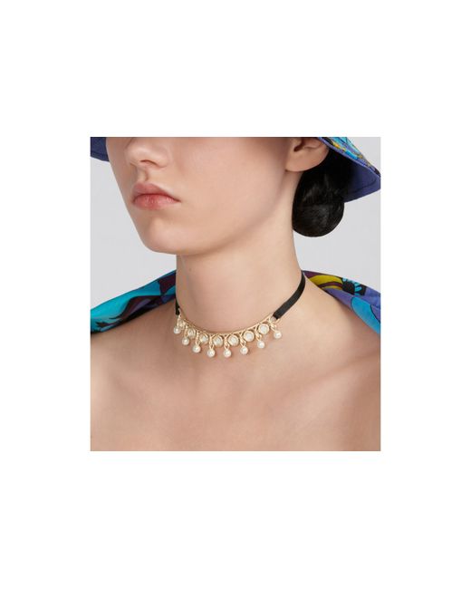 Dior White Laparisienne Choker
