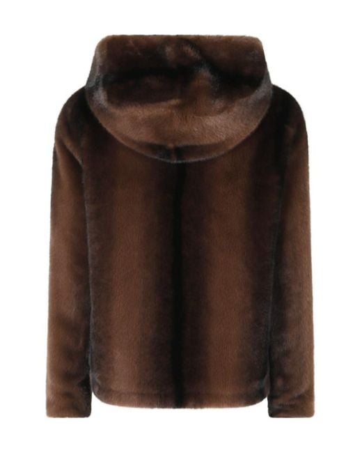 ERMANNO FIRENZE Brown Long-Sleeve Jacket