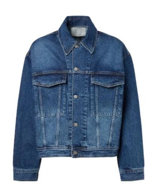 Studio Nicholson Blue Stein Denim Jacket for men