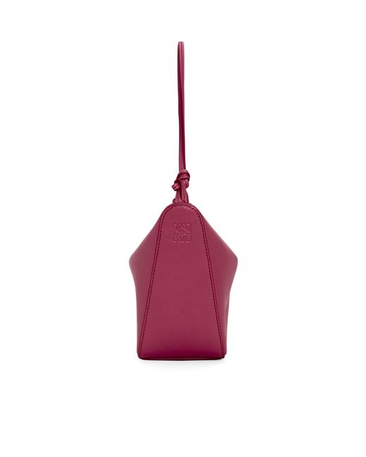 Loewe Purple Hammock Mini Hobo Bag