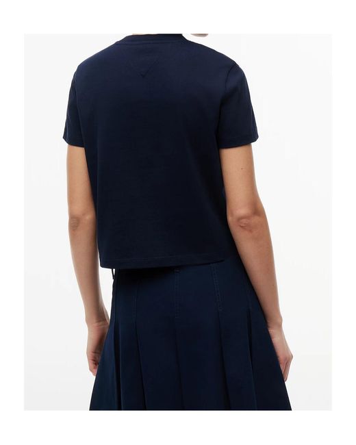 Tommy Hilfiger Blue Tommy Flag T-Shirt