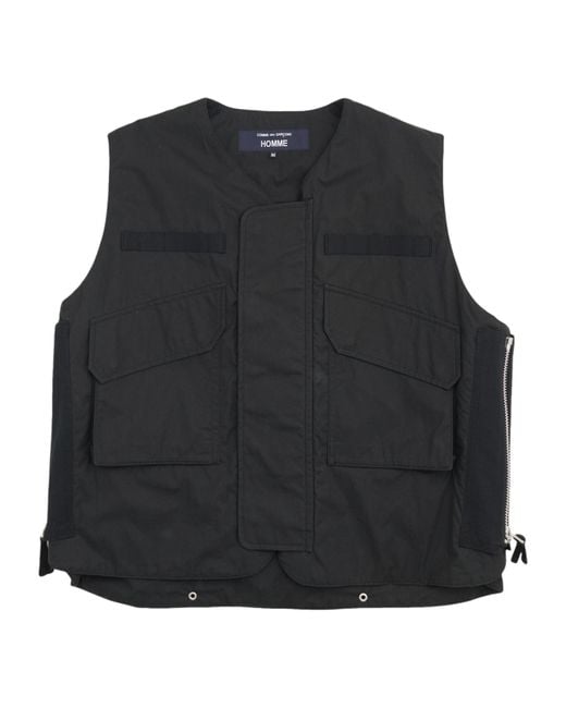 Comme des Garçons Black Sleeveless Vest for men