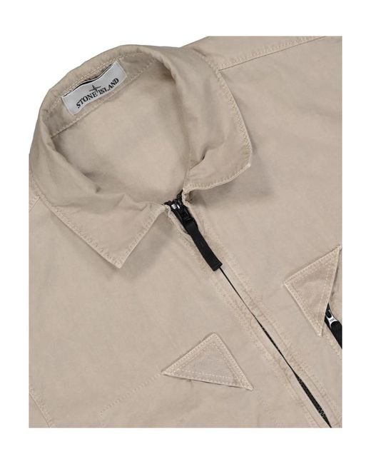 Stone Island Natural Logo Casual Jacket for men