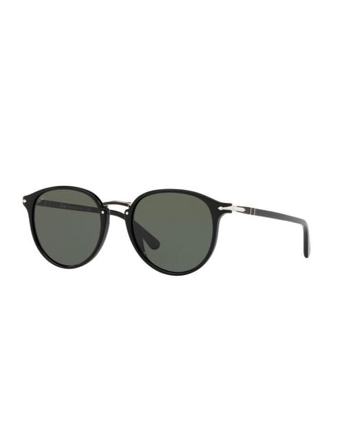 Persol Gray Logo Sunglasses for men