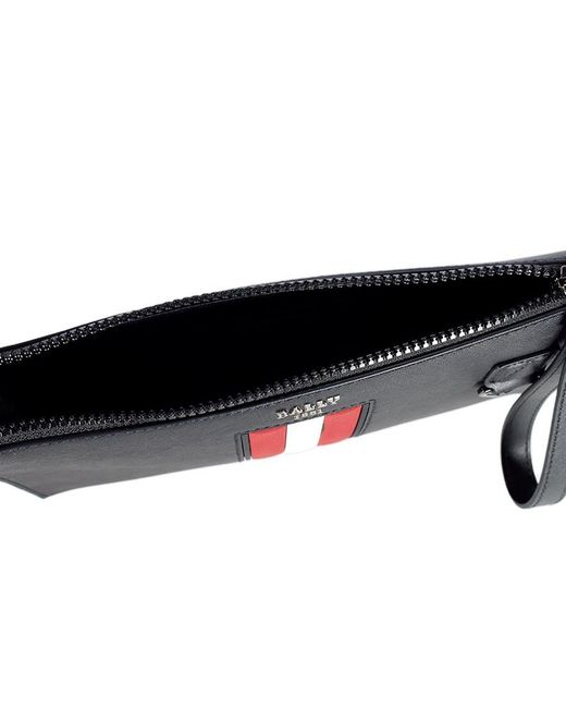 Bally Black 'Makid' Clutch Bag for men