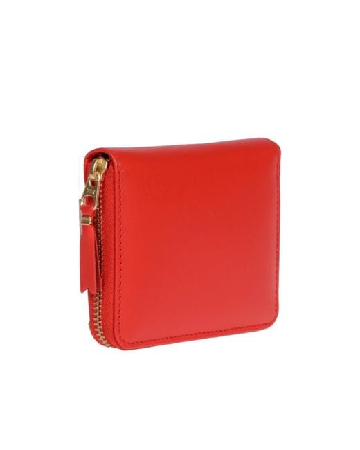 Comme des Garçons Red Classic Zipper Wallet