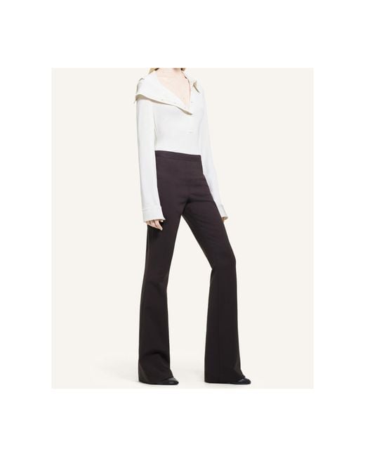 Courreges Gray Courrges Oblique Tailored Flared Pants
