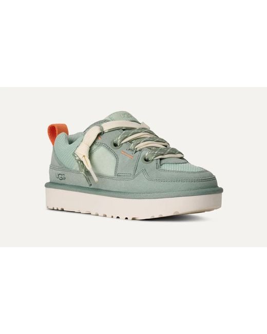 Ugg Green Lo Lowmel Panelled Sneakers