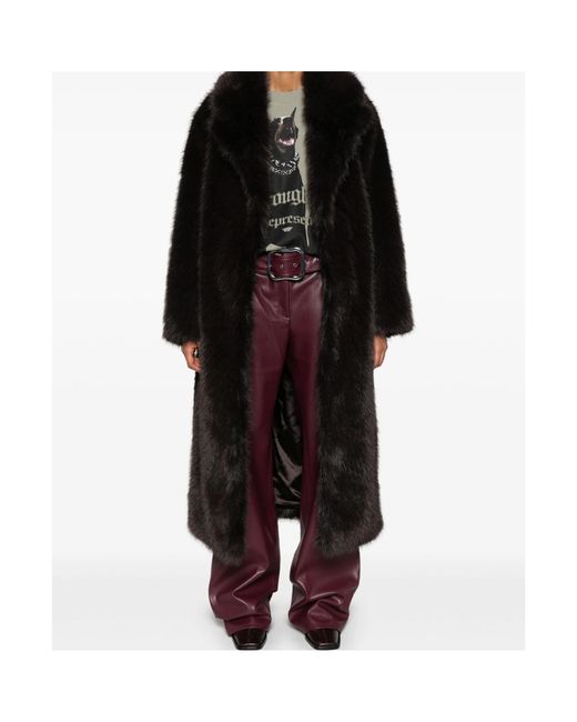 Agolde Black X Shoreditch Ski Club Ebony Coat