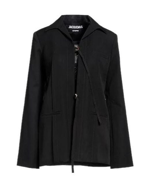 Jacquemus Black A Belted Suit Jacket
