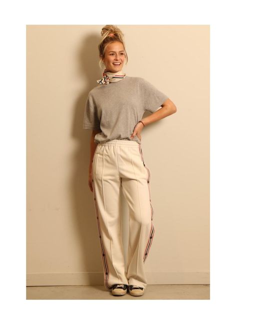 Golden Goose Deluxe Brand Natural Loose Waist Casual Pants