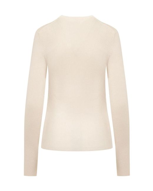 Jil Sander White Sweater