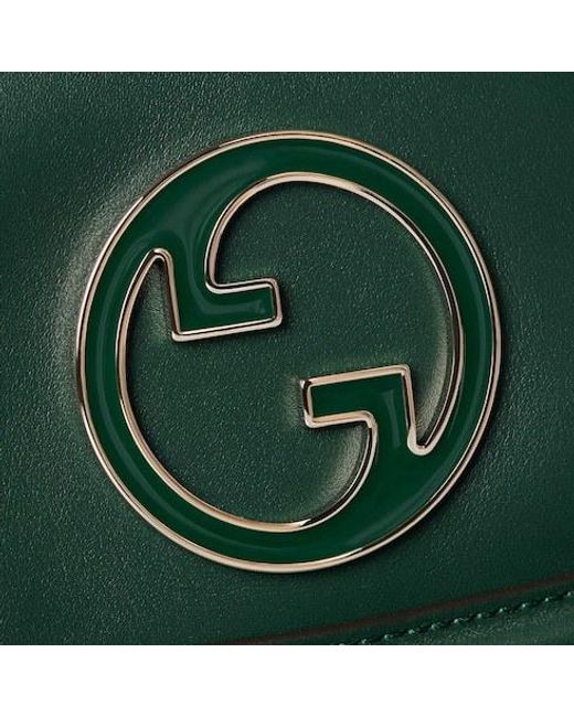 Gucci Green Blondie Small Shoulder Bag