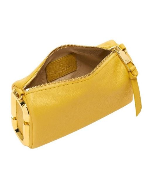Marc Jacobs Yellow The Snapshot Shoulder Bag