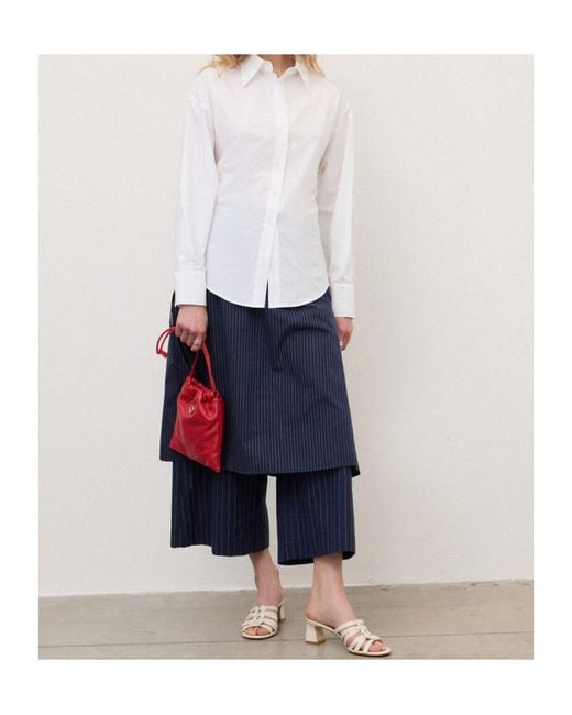 Ottod'Ame White Long-Sleeved Shirt
