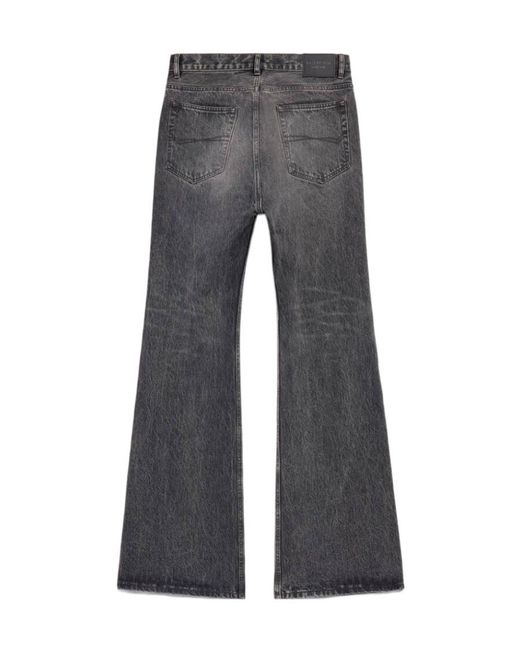 Balenciaga Gray Flared Pants for men
