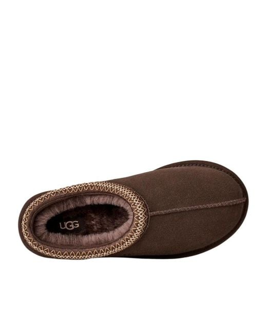 Ugg Brown Round-Toe Mules