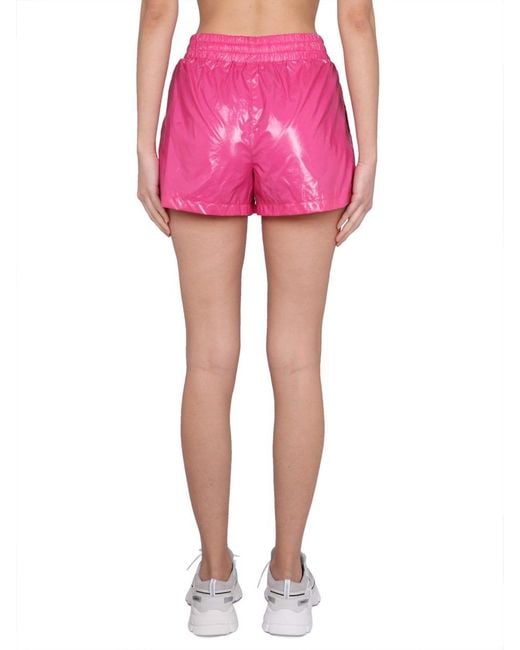 K-Way Pink Shoelle Ripstop Sport Shorts
