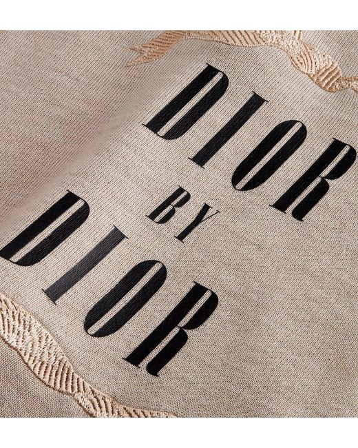 Dior Natural Book Cover Hooded Sweatshirt