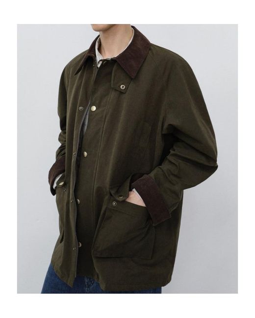 DUNST Brown Long-Sleeved Jacket for men