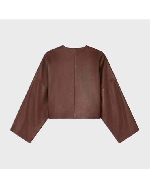 Céline Brown Cardigan Jacket
