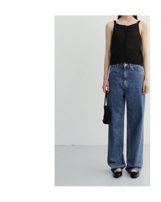 DUNST Blue Belt Loop Jeans
