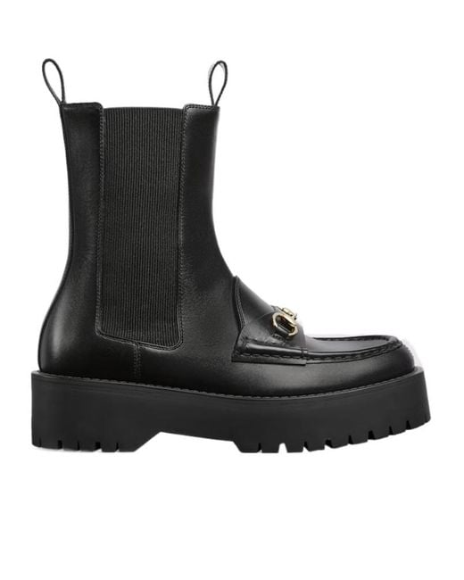 Gucci Black Boots Shoes