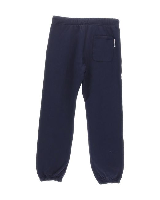 Autry Blue Elastic Waist Sweatpants for men