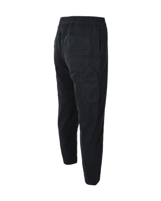 Moschino Black Logo-Embroidered Straight-Leg Trousers for men
