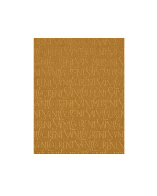 Saint Laurent Natural Large Square Scarf