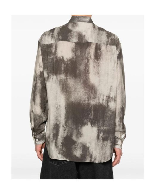 Samsøe & Samsøe Gray Long-Sleeved Shirt for men