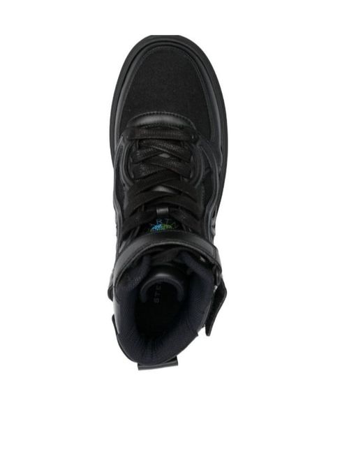Stella McCartney Black Logo-Lacing Casual Sneakers