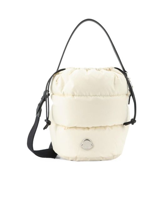 Moncler Natural Logo Bucket Bag